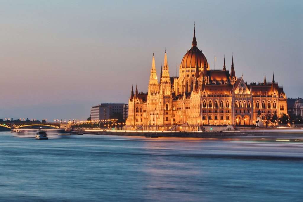 Parliament Building in Hungary
