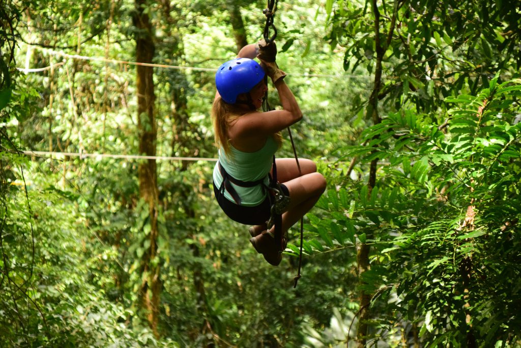 ZipLine through Casela Nature Park in Mauritius